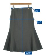 STELLA McCARTNEY（ステラマッカートニー）ロング・マキシ丈スカート グレー サイズ:34(XXS位) レディース/2200656131020