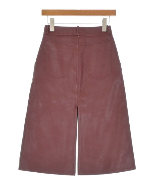 STELLA McCARTNEY（ステラマッカートニー）ひざ丈スカート 赤 サイズ:34(XXS位) レディース/2200660047133