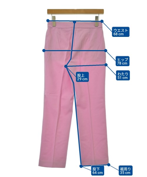 STELLA McCARTNEY（ステラマッカートニー）スラックス ピンク サイズ:36(XS位) レディース/2200713808230