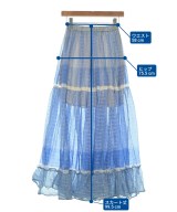 STELLA McCARTNEY（ステラマッカートニー）ロング・マキシ丈スカート 青 サイズ:36(XS位) レディース/2200644989091