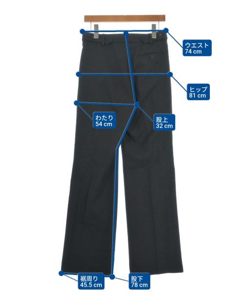 STELLA McCARTNEY（ステラマッカートニー）スラックス 黒 サイズ:36(XS位) レディース/2200647907030