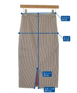 STELLA McCARTNEY（ステラマッカートニー）ひざ丈スカート 白 サイズ:36(XS位) レディース/2200638042085