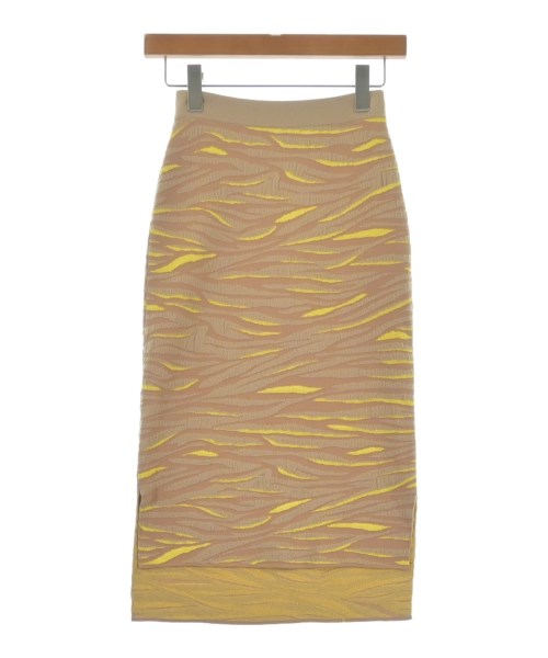 STELLA McCARTNEY(ステラマッカートニー)ひざ丈スカート ベージュ サイズ:36(XS位)/2200649237395
