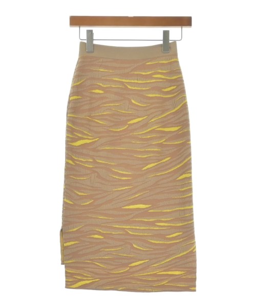 STELLA McCARTNEY（ステラマッカートニー）ひざ丈スカート ベージュ サイズ:36(XS位) レディース/2200649237395