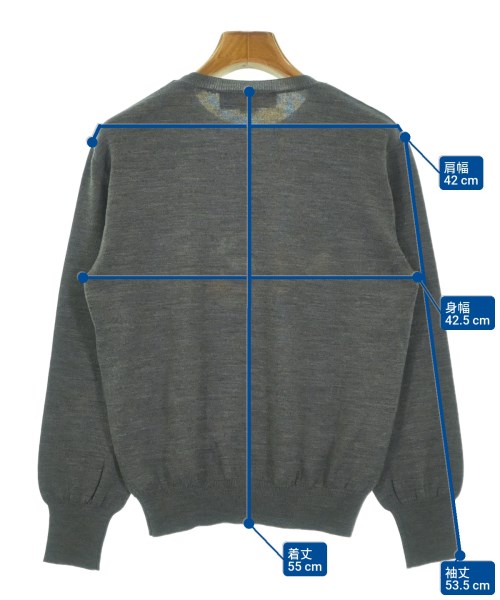 STELLA McCARTNEY（ステラマッカートニー）ニット・セーター グレー サイズ:36(XS位) レディース/2200649237586