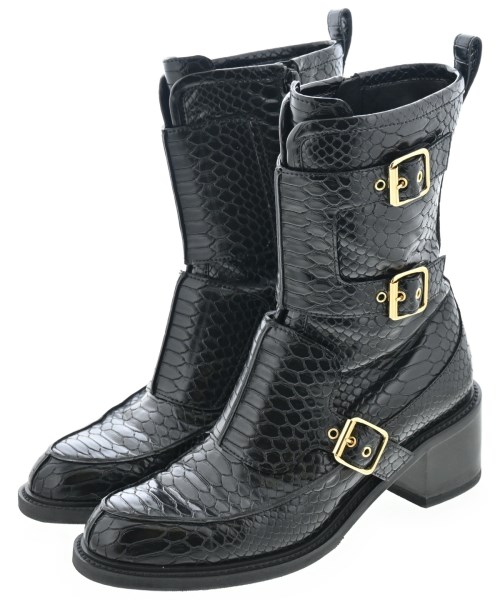 STELLA McCARTNEY(ステラマッカートニー)ブーツ 黒 サイズ:36 1/2(23.5cm位)/2200650737013