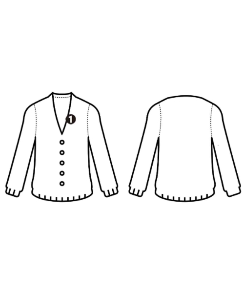 STELLA McCARTNEY（ステラマッカートニー）カーディガン 紺 サイズ:38(S位) レディース/2200701622046