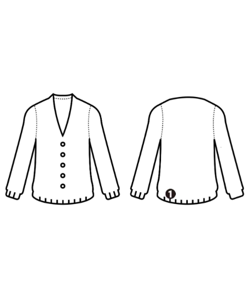 STELLA McCARTNEY（ステラマッカートニー）カーディガン 青 サイズ:38(S位) レディース/2200702042270