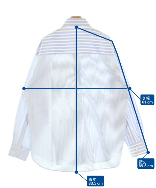 STELLA McCARTNEY（ステラマッカートニー）カジュアルシャツ 青 サイズ:44(L位) レディース/2200703668547