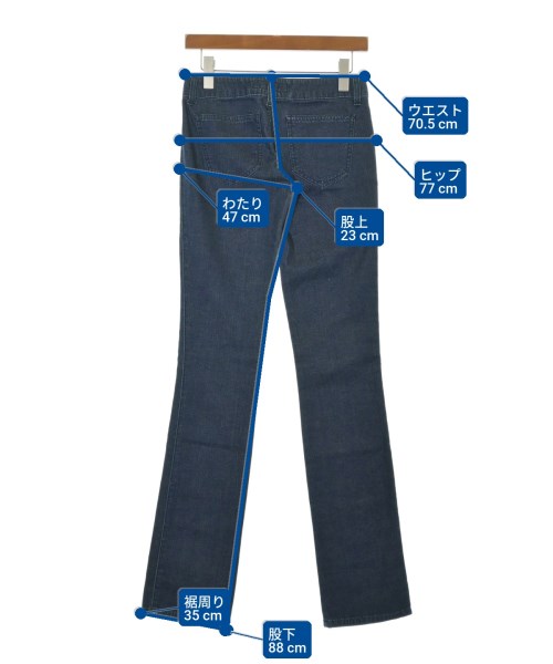 STELLA McCARTNEY（ステラマッカートニー）デニムパンツ 紺 サイズ:36(XS位) レディース/2200702814013
