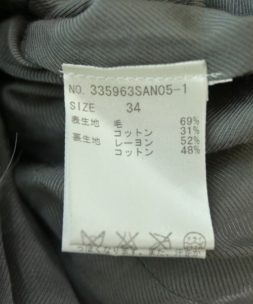 STELLA McCARTNEY（ステラマッカートニー）カジュアルジャケット グレー サイズ:34(XXS位) レディース/2200703994011