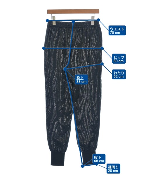 STELLA McCARTNEY（ステラマッカートニー）クロップドパンツ 黒 サイズ:36(XS位) レディース/2200707045061