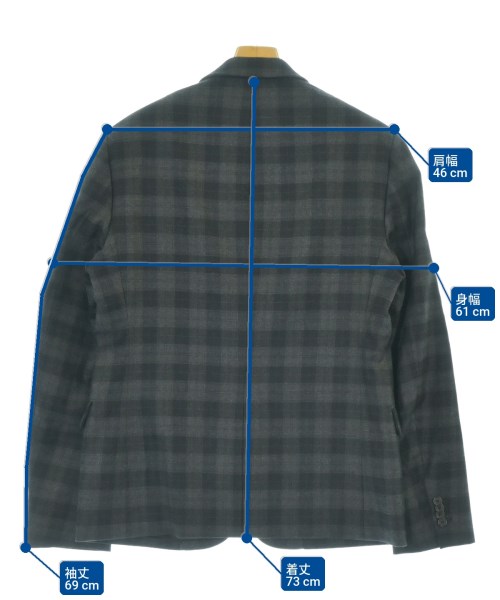 STELLA McCARTNEY（ステラマッカートニー）ジャケット グレー サイズ:50(XL位) メンズ/2200705709118