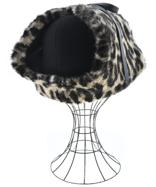 STELLA McCARTNEY（ステラマッカートニー）キャップ 黒 サイズ:58cm レディース/2200706306101