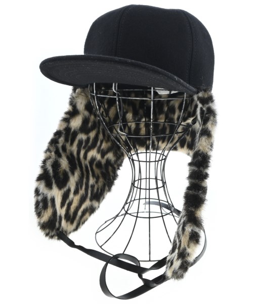 STELLA McCARTNEY（ステラマッカートニー）キャップ 黒 サイズ:58cm レディース/2200706306101