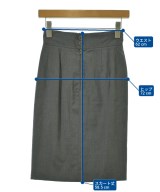 STELLA McCARTNEY（ステラマッカートニー）ひざ丈スカート グレー サイズ:36(XS位) レディース/2200707138039