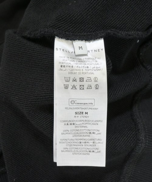 STELLA McCARTNEY（ステラマッカートニー）スウェット 黒 サイズ:M レディース/2200710010414