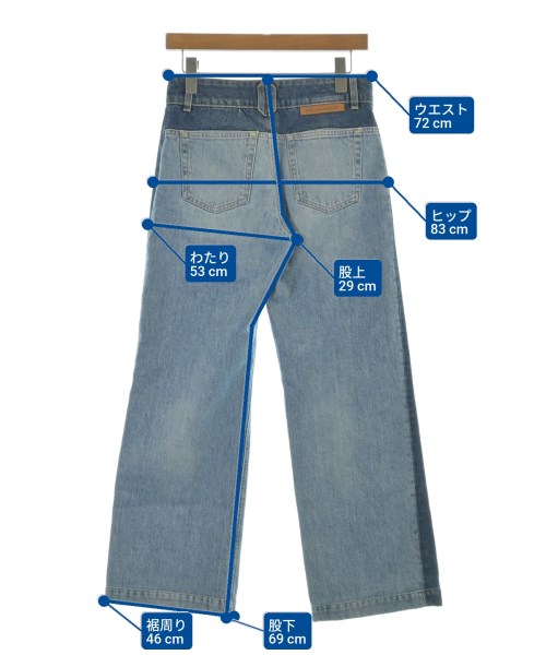 STELLA McCARTNEY（ステラマッカートニー）デニムパンツ 紺 サイズ:25(S位) レディース/2200661378021
