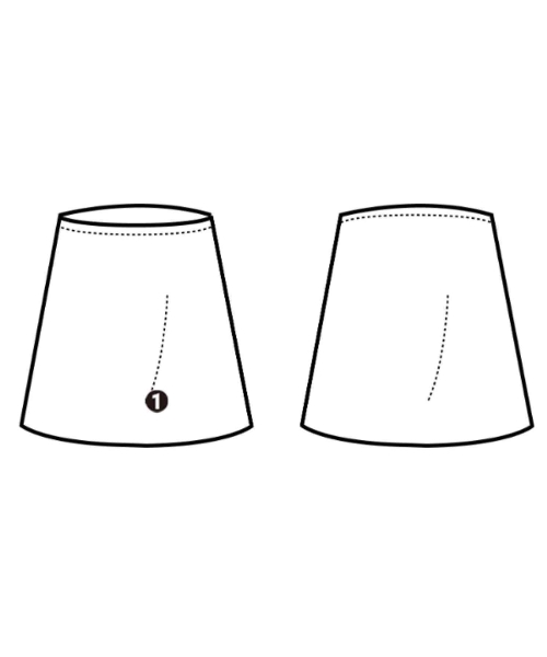 STELLA McCARTNEY（ステラマッカートニー）ひざ丈スカート 青 サイズ:36(XS位) レディース/2200664560072