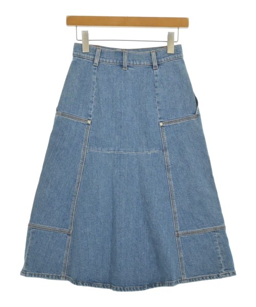 STELLA McCARTNEY（ステラマッカートニー）ひざ丈スカート 青 サイズ:36(XS位) レディース/2200664560072
