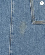 STELLA McCARTNEY（ステラマッカートニー）ひざ丈スカート 青 サイズ:36(XS位) レディース/2200664560072