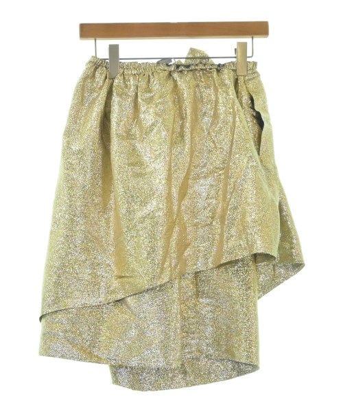 STELLA McCARTNEY（ステラマッカートニー）ひざ丈スカート ゴールド サイズ:36(XS位) レディース/2200664895143