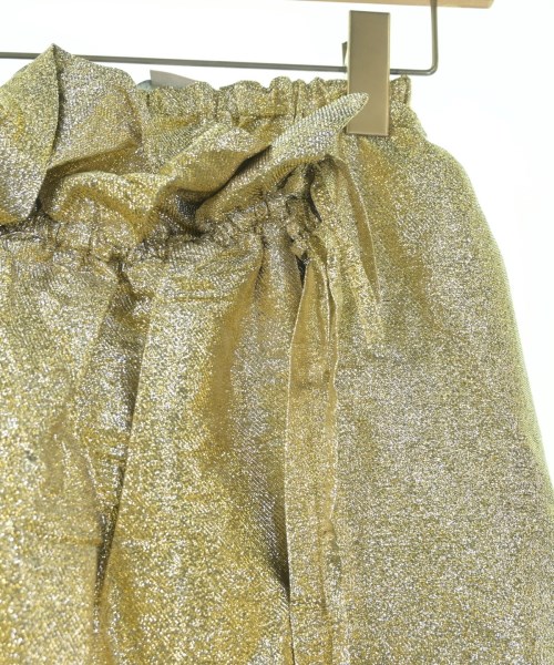 STELLA McCARTNEY（ステラマッカートニー）ひざ丈スカート ゴールド サイズ:36(XS位) レディース/2200664895143