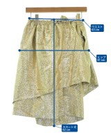 STELLA McCARTNEY（ステラマッカートニー）ひざ丈スカート ゴールド サイズ:36(XS位) レディース/2200664895143