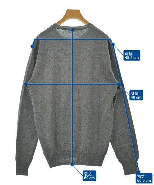 STELLA McCARTNEY（ステラマッカートニー）ニット・セーター グレー サイズ:M レディース/2200665417153