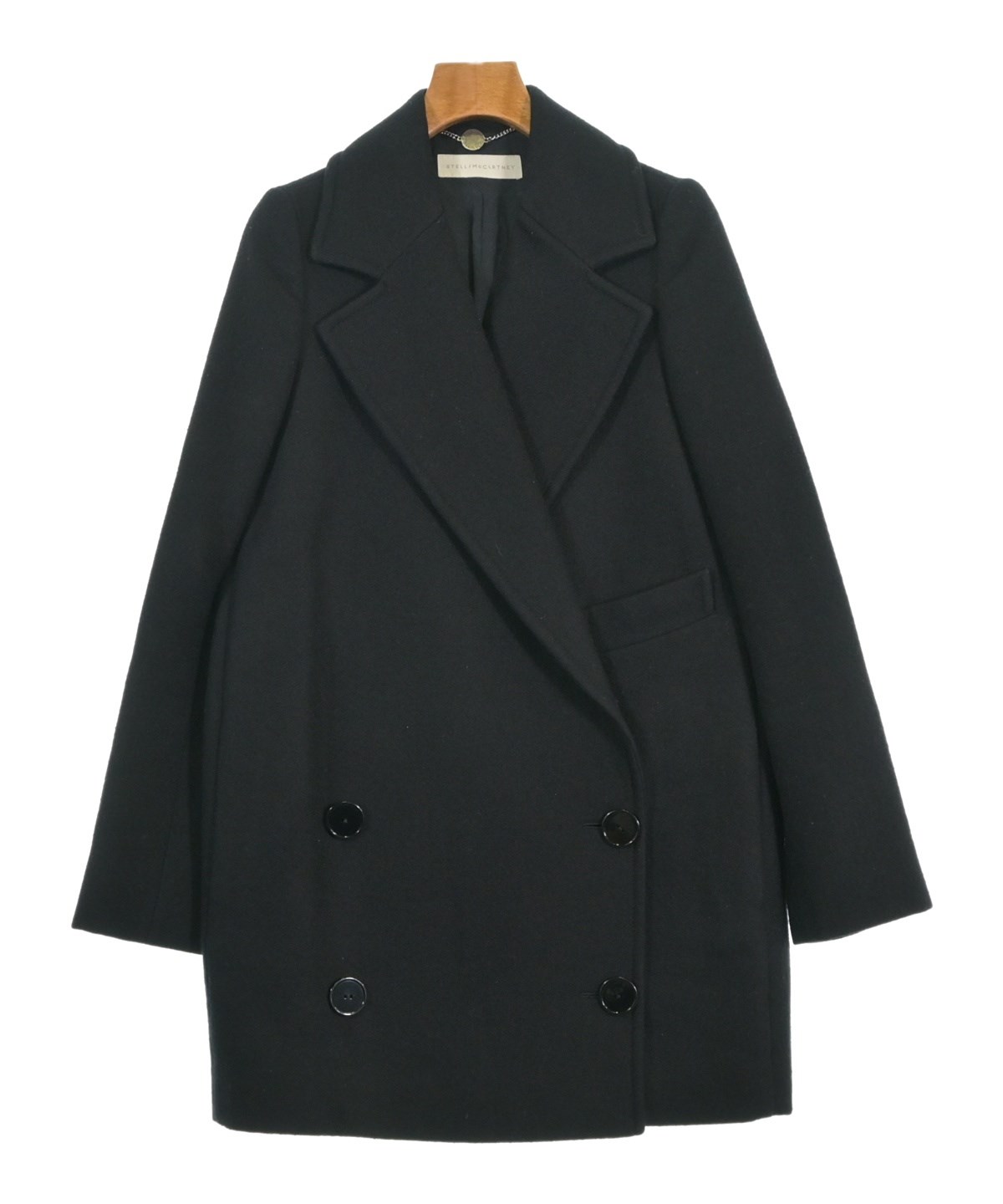 STELLA McCARTNEY コート36 黒 STELLA McCARTNEY（ステラマッカートニー）その他 黒 サイズ:36(XS位