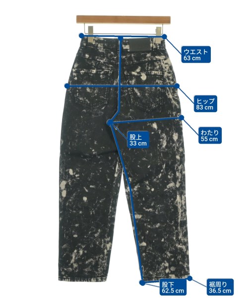 STELLA McCARTNEY（ステラマッカートニー）デニムパンツ 黒 サイズ:26(M位) レディース/2200669834031