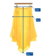 STELLA McCARTNEY（ステラマッカートニー）ロング・マキシ丈スカート 黄 サイズ:38(S位) レディース/2200668570053