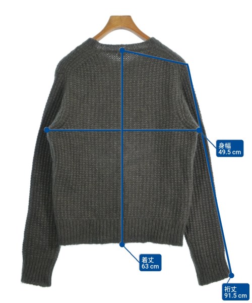 STELLA McCARTNEY（ステラマッカートニー）ニット・セーター グレー サイズ:XS メンズ/2200670736027