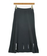 STELLA McCARTNEY（ステラマッカートニー）ひざ丈スカート 紺 サイズ:38(S位) レディース/2200730416289
