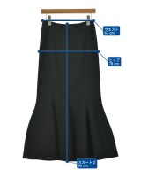 STELLA McCARTNEY（ステラマッカートニー）ロング・マキシ丈スカート 黒 サイズ:34(XS位) レディース/2200735505018
