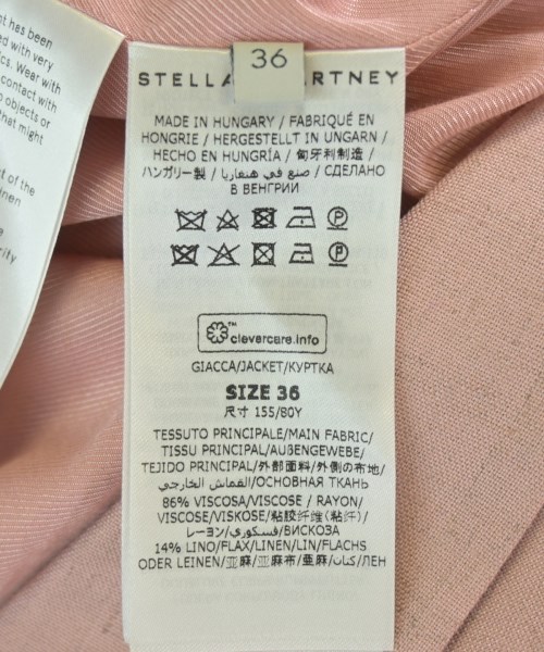 STELLA McCARTNEY（ステラマッカートニー）その他 ピンク サイズ:36/36(XS位) レディース/2200720748017