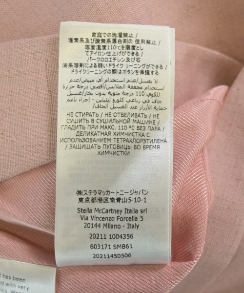 STELLA McCARTNEY（ステラマッカートニー）その他 ピンク サイズ:36/36(XS位) レディース/2200720748017