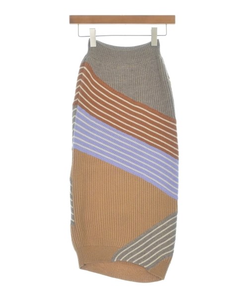 STELLA McCARTNEY（ステラマッカートニー）ロング・マキシ丈スカート 茶 サイズ:36(XS位) レディース/2200721251011