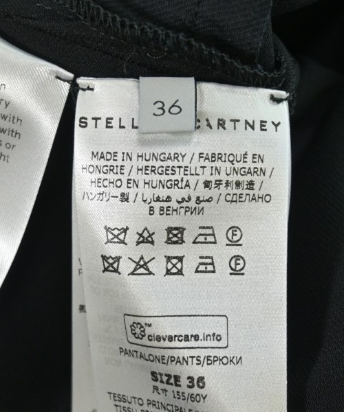 STELLA McCARTNEY（ステラマッカートニー）スラックス 黒 サイズ:36(XS位) レディース/2200723023050