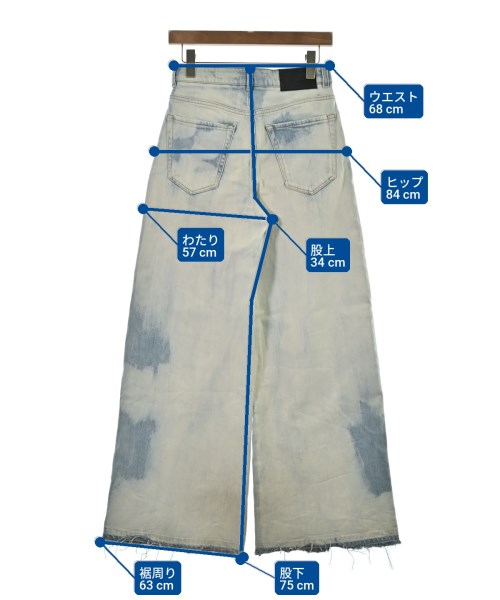 STELLA McCARTNEY（ステラマッカートニー）デニムパンツ 青 サイズ:XXS レディース/2200723598107