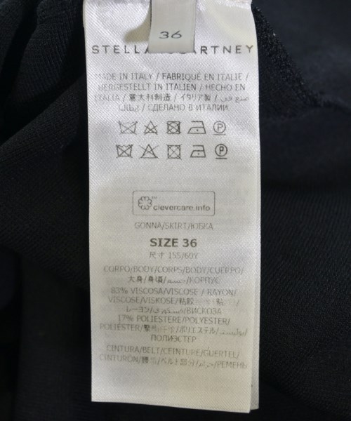 STELLA McCARTNEY（ステラマッカートニー）ミニスカート 黒 サイズ:36(XS位) レディース/2200724747047