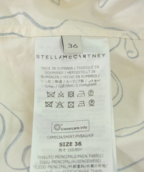 STELLA McCARTNEY（ステラマッカートニー）カジュアルシャツ 白 サイズ:36(XS位) レディース/2200724747153