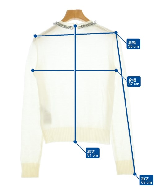 STELLA McCARTNEY（ステラマッカートニー）ニット・セーター 白 サイズ:XS レディース/2200721394237