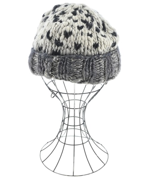 STELLA McCARTNEY（ステラマッカートニー）ニットキャップ・ビーニー 白 サイズ:- レディース/2200682527101
