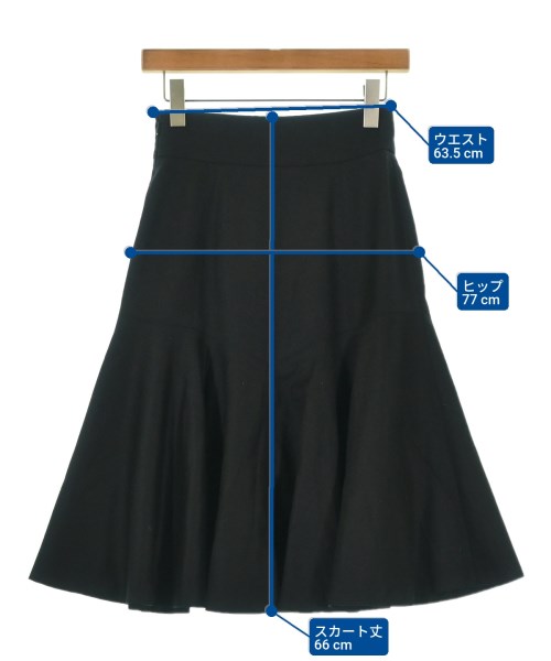 STELLA McCARTNEY（ステラマッカートニー）ロング・マキシ丈スカート 黒 サイズ:38(S位) レディース/2200684278025