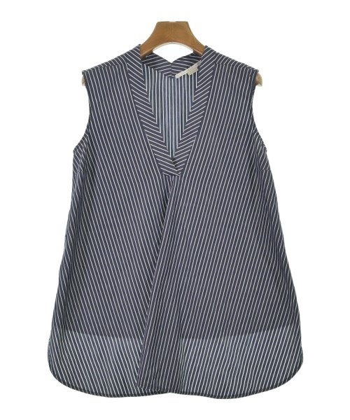 STELLA McCARTNEY(ステラマッカートニー)ブラウス 紺 サイズ:38(S位)/2200684750125