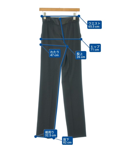 STELLA McCARTNEY（ステラマッカートニー）スラックス 黒 サイズ:34(XXS位) レディース/2200680654120
