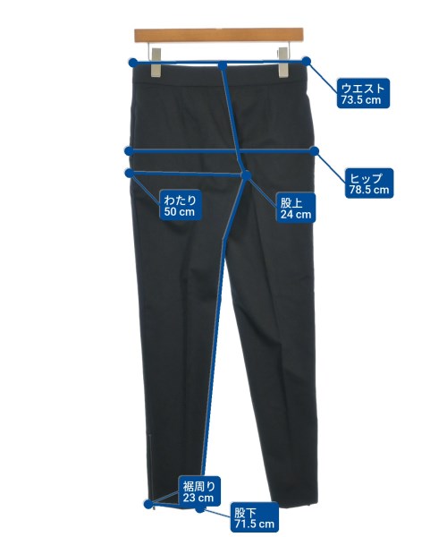 STELLA McCARTNEY（ステラマッカートニー）スラックス 黒 サイズ:36(XS位) レディース/2200681200036
