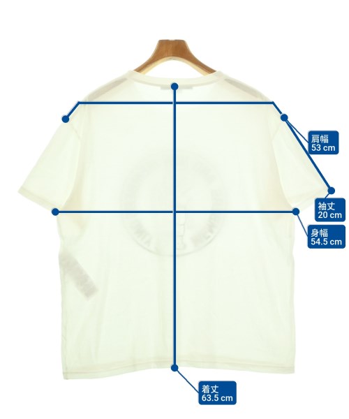 STELLA McCARTNEY（ステラマッカートニー）Tシャツ・カットソー 白 サイズ:XL メンズ/2200677868455