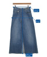 STELLA McCARTNEY（ステラマッカートニー）ロング・マキシ丈スカート 青 サイズ:38(S位) レディース/2200681954076